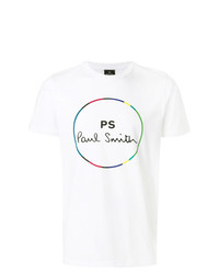 Ps By Paul Smith Crew Neck Logo T Shirt