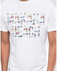 Celio Crew Neck T Shirt With Summer Vibe Print