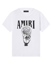 Amiri Crystal Ball Logo Print T Shirt