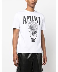Amiri Crystal Ball Print Cotton T Shirt