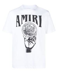 Amiri Crystal Ball Print Cotton T Shirt