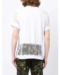 Collina Strada Cut Out Detail Graphic T Shirt