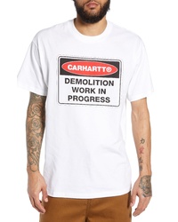 CARHARTT WORK IN PROGRESS Demolition Graphic T Shirt