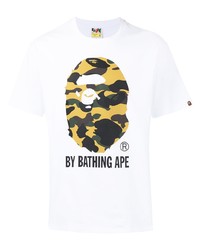 A Bathing Ape Desert Camo Cotton T Shirt