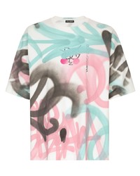 Dolce & Gabbana Dg Graffiti Print T Shirt
