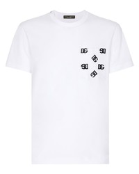 Dolce & Gabbana Dg Logo Print Pocket T Shirt