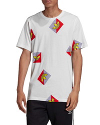 adidas Originals Diagonal Logo Graphic T Shirt