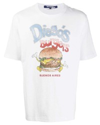 Junya Watanabe MAN Diegos Burgers Print T Shirt
