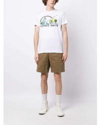 PS Paul Smith Dinosaur Graphic Print T Shirt