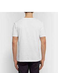 Gucci Distressed Printed Cotton Jersey T Shirt