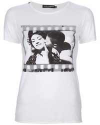 Dolce & Gabbana Monic Bellucci Print T Shirt
