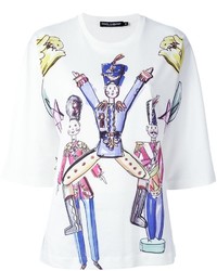 Dolce & Gabbana Toy Soldier Print T Shirt