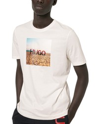 Hugo Doldplay Cotton Graphic Tee