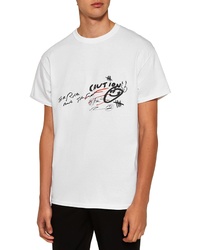 Topman Doodle Graphic T Shirt
