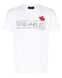 DSQUARED2 Doodle Print T Shirt