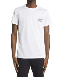 Moncler Double Logo Cotton T Shirt