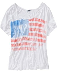 Old Navy Drapey Flag Graphic Tees