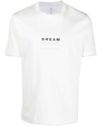 Brunello Cucinelli Dream Print T Shirt