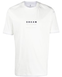 Brunello Cucinelli Dream Print T Shirt