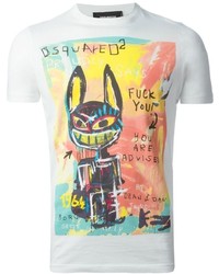 DSQUARED2 Graffiti Print T Shirt
