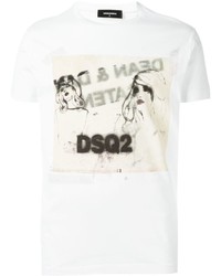 DSQUARED2 Sketch Print T Shirt