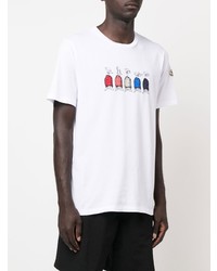 Moncler Duck Print Short Sleeve T Shirt