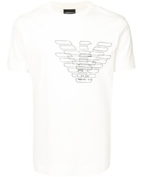 Emporio Armani Eagle Print Cotton T Shirt