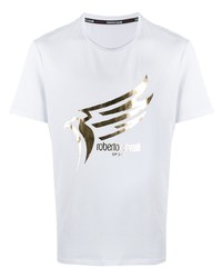 Roberto Cavalli Eagle Print T Shirt