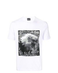 Ea7 Emporio Armani Eagle Print T Shirt