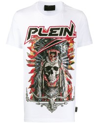 Philipp Plein Embellished Cowboy T Shirt