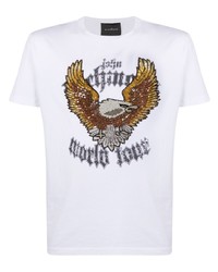John Richmond Embellished Eagle T Shirt