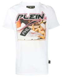 Philipp Plein Embellished Graphic Print T Shirt