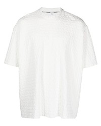 Sunnei Embossed Logo Print Jersey T Shirt