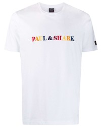 Paul & Shark Embroidered Logo T Shirt