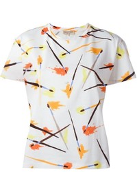 Emilio Pucci Brush Print T Shirt