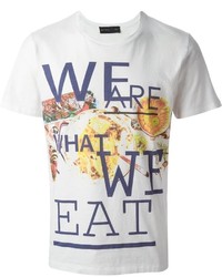 Etro We Are What We Eat Print T Shirt