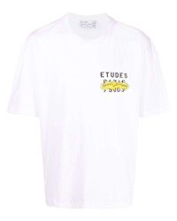 Études Etudes Logo Crew Neck Organic Cotton T Shirt