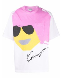 Kenzo Face Print T Shirt