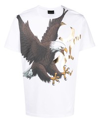 Billionaire Falcon Print T Shirt