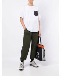 White Mountaineering Fallen Leaves Patch Pocket T Shirt