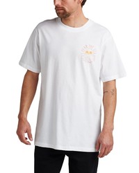 Roark Fear The Sea Organic Cotton Graphic Tee In White At Nordstrom