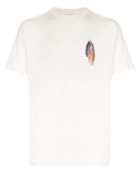 Marcelo Burlon County of Milan Feathers Short Sleeve T Shirt