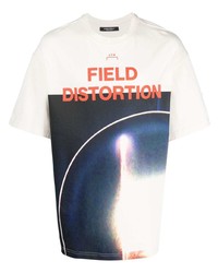 A-Cold-Wall* Field Distortion Logo Print T Shirt