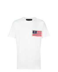 Mr & Mrs Italy Flag Patch T Shirt