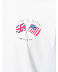 rag & bone Flag Print T Shirt