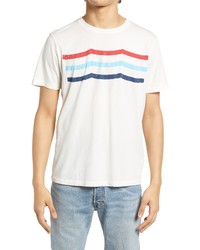 Sol Angeles Flag Waves Cotton Graphic Tee