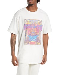ROLLA'S Flaming Eye Cotton Graphic Tee In Vintage White At Nordstrom