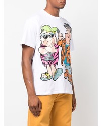 Moschino Flintstones Print T Shirt