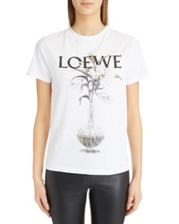 Loewe Flower Vase Logo Tee