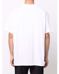 Balmain Foil Logo Print T Shirt